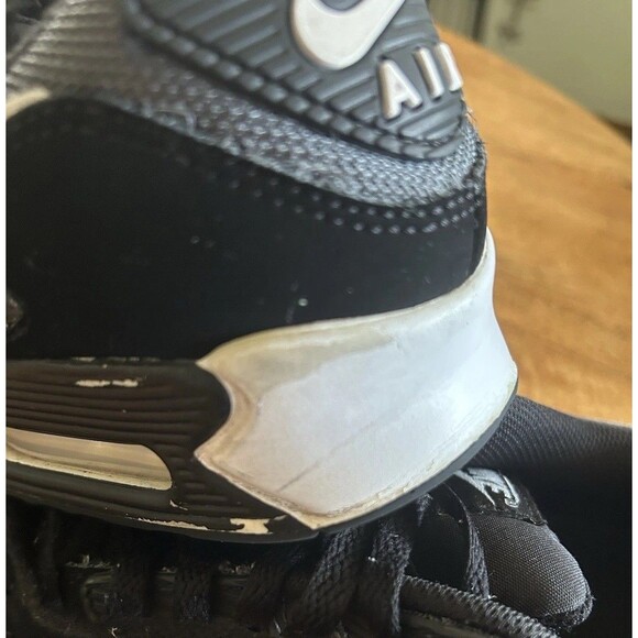 Nike Air Max 90 Running Shoes Black And White Size 8 Jogging Walking Outdoor - Picture 11 of 11